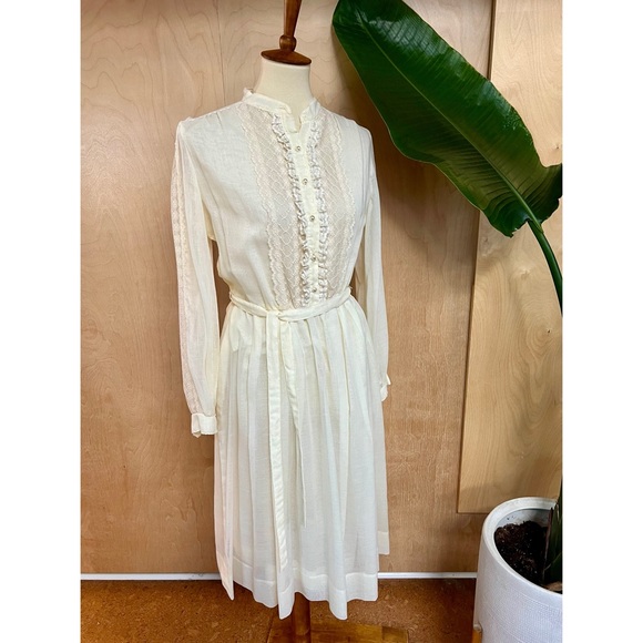 🌼 Oooooh lala Lovely vintage lace dress - Picture 5 of 10